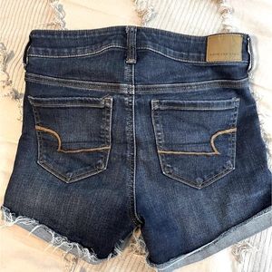 American Eagle High Rise Jean Shorts